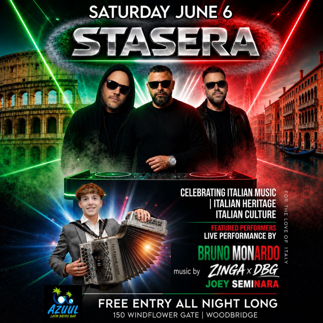 Stasera flyer