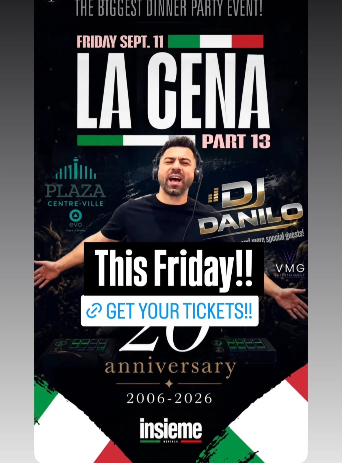 LA CENA's 20th Anniversary (Part 13) flyer