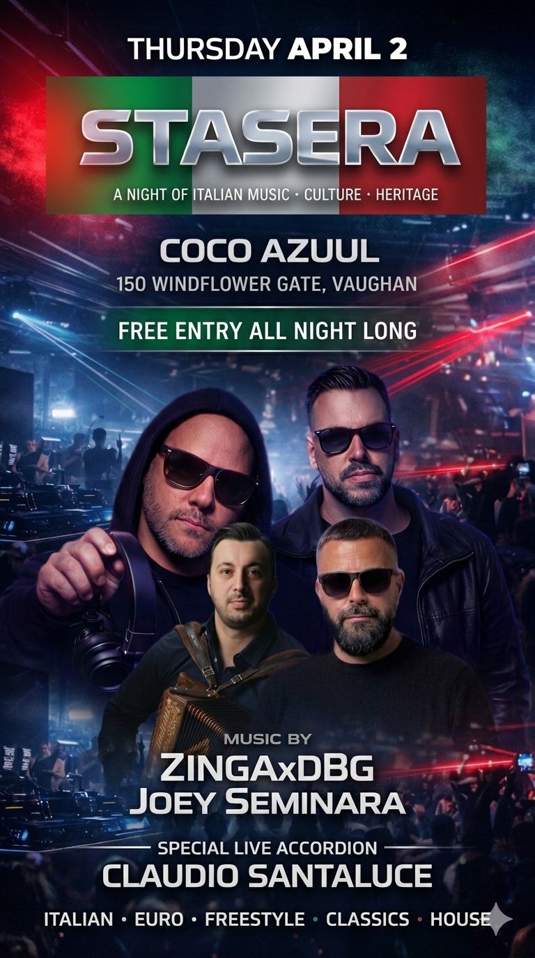 Stasera flyer
